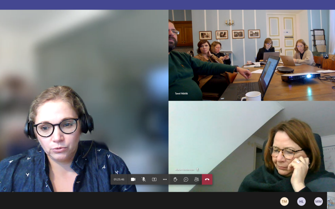 Spotkanie inauguracyjne projektu BaMuR w Talinie